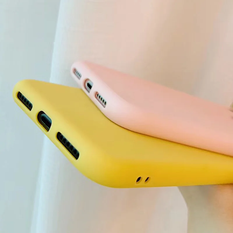 Чехол USLION карамельных цветов для iPhone 11 Pro XR X Xs Max чехол телефона с сердечками 6 6S 7 8
