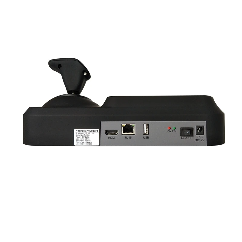 5 дюймов для Onvif IP контроллер клавиатуры PTZ IP PTZ камера 3D Джойстик HD ЖК-дисплей сетевой контроллер клавиатуры PTZ(EU Plug