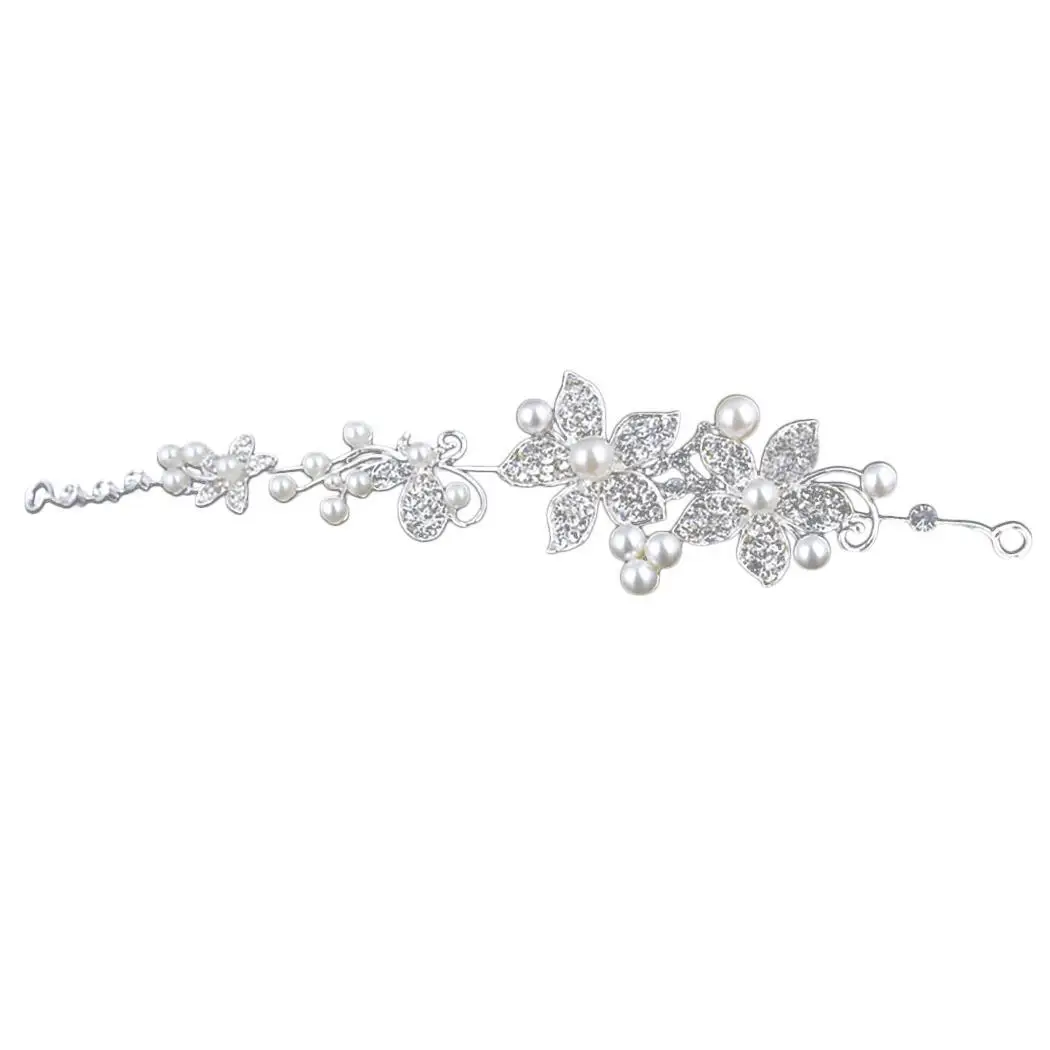 

New Women Headdress Hair Band Hair Casual Rhinestone, Artificial pearl Wedding Decoration Accessories Gift