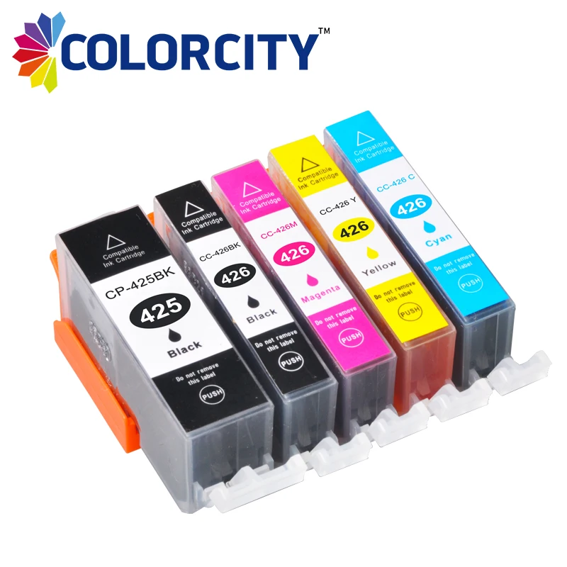 PGI 425 CLI 426 Совместимый картридж для canon PIXMA IP4840 IP4940 IX6540 MG5140 MG5240 MG5340 MG6140