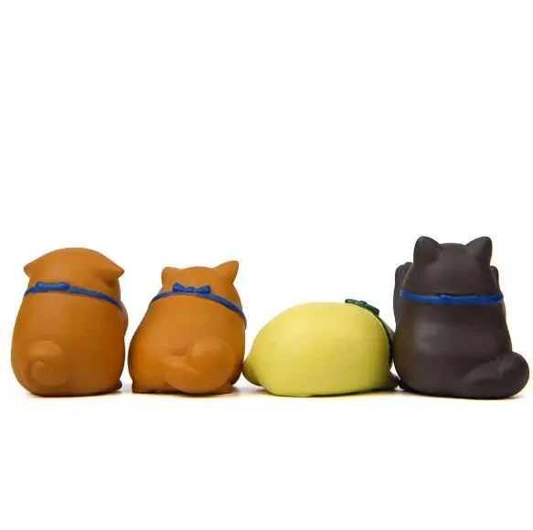 1 Pc Kawaii Shiba Inu Action Figure Cartoon Animal Dog Model Figure Toy DIY Resin Craft Ornament Doll Toy-1