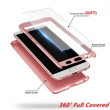 360 Protective Case On For Xiaomi Redmi S2 Case For Xiaomi Redmi 6 6A 5 5A 4 4A 4X 3 3S Pro Plus Cover PC Case Tempered Glass