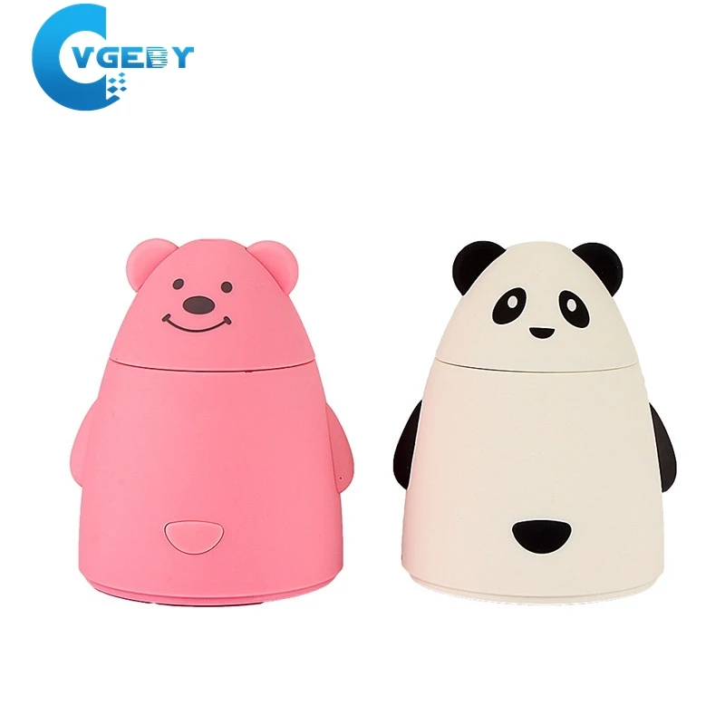 

LED USB Aromatherapy Air Purifier Cartoon Panda Humidifier Aroma Diffuser Humidificador Essential Oil Diffuser Aromaterapia