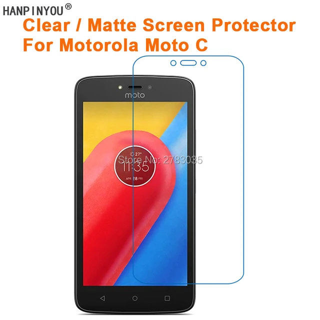 Cheap For Motorola Moto C XT1750 XT1754 5.0" Clear Glossy / Anti-Glare Matte Screen Protector Protective Film (Not Tempered Glass) Cheap For Motorola Moto C XT1750 XT1754 5.0" Clear Glossy / Anti-Glare Matte Screen Protector Protective Film (Not Tempered Glass)