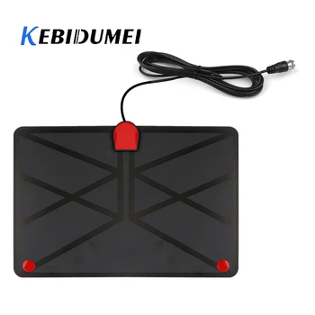 

KEBIDUMEI Hot Digital Indoor TV Antenna 1080P HDTV Antennas Free TV Fox Aerial DVB-T DVB-T2 Signal Receiver Amplifier for Home