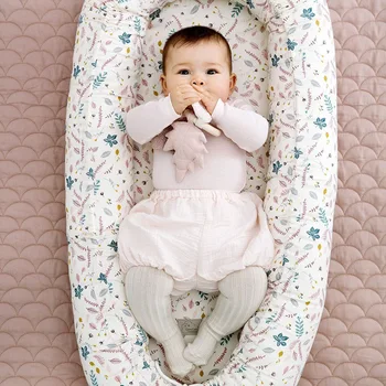 

2019 Baby Nest Bed Crib Portable Removable And Washable Crib Travel Bed For Children Infant Kids Cotton Cradle Cot For Newborns