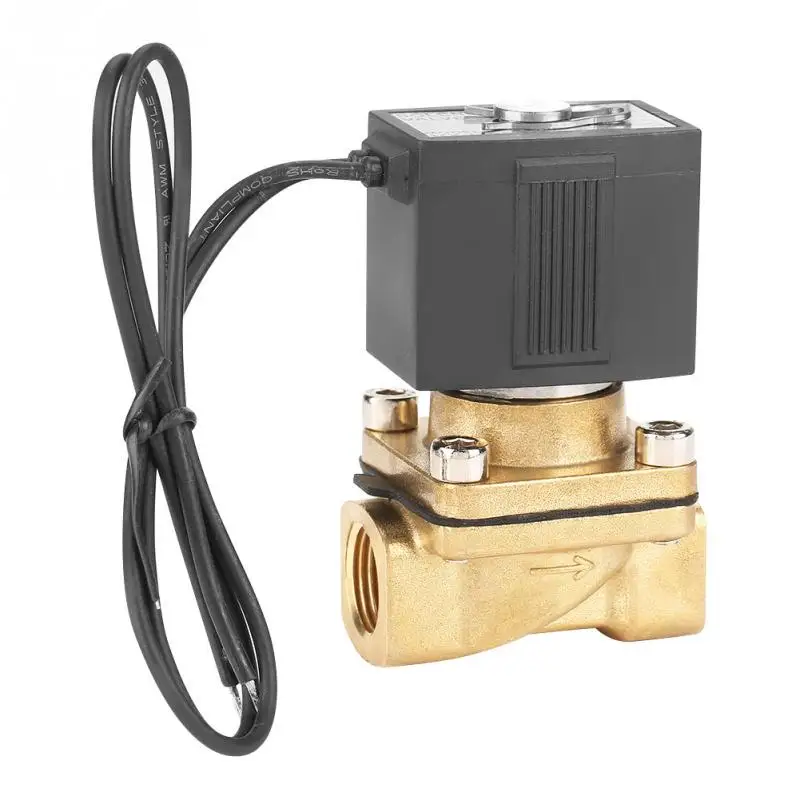 

0-1.0MPa G38 2 Way Direct Acting Normally Closed Solenoid Valve Electric Magnetic Valve for Air water steam gas Wholesale