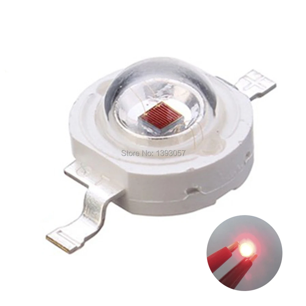 5pcs 730nm 740nm 3W High Power LED Lamp IR Far Red LED Far Infrared LED 3W 720NM IR LED Diode Emitter Light For Project DIY 5pcs 3mw 5mw 780nm 5 6mm to18 infrared ir laser lazer diode ld sony kss 151a