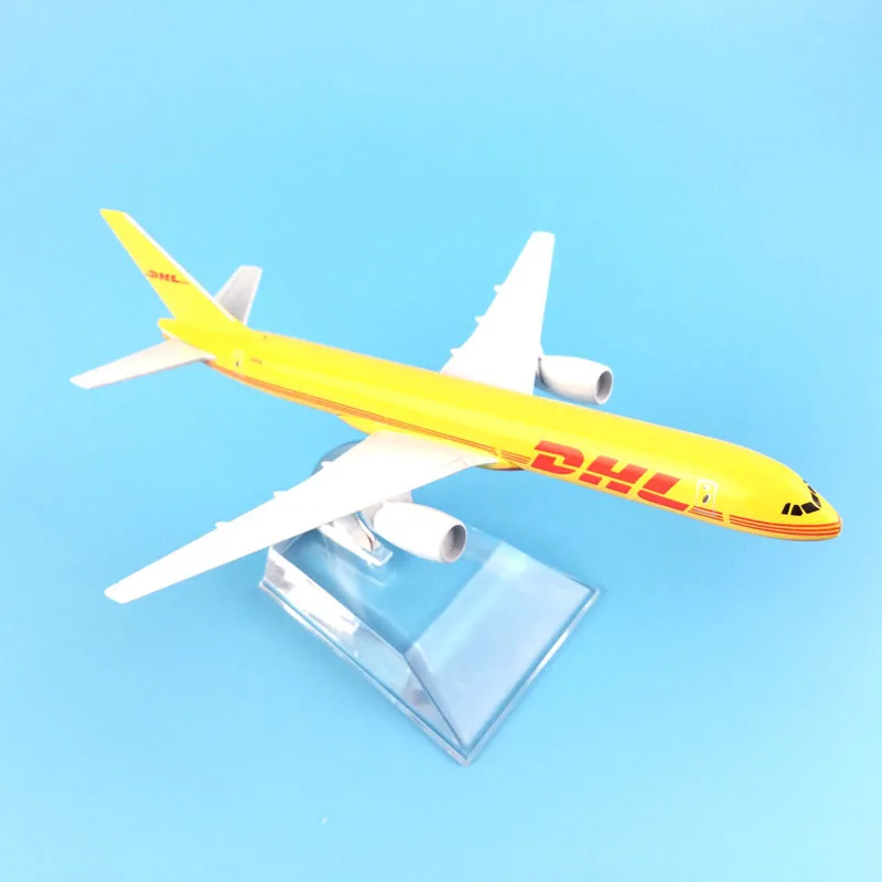 16 см модель самолета Модель самолета DHL Экспресс Самолеты Боинг 757 модель самолета 1:400 литой металлический самолет игрушка подарок бесплатно