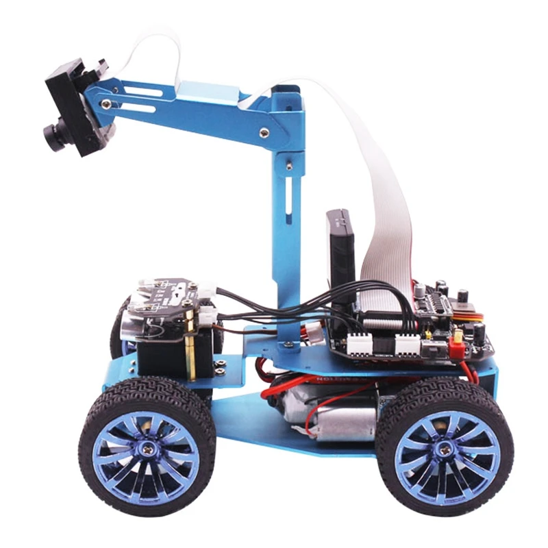 Visual Patrol Smart Car Independent Steering Gear Steering Robot Ov7670 Camera Tracking Hunt For Stm32 Us Plug