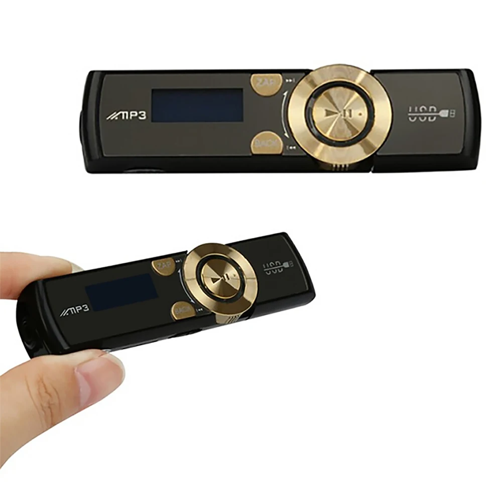 

Mini Clip Mp3 USB LCD Screen Support 8GB Flash TF Player MP3 Music FM Radio Mini Music Player