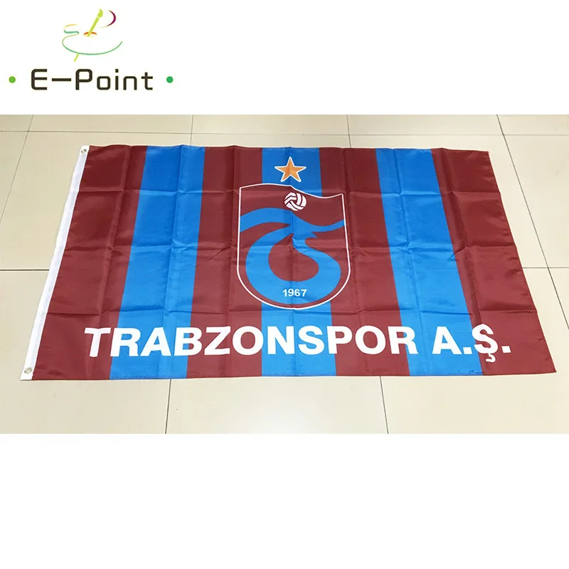 Турция Trabzonspor A.S. 3 фута* 5 футов(90*150 см) размер рождественские украшения для домашнего флага баннер подарки