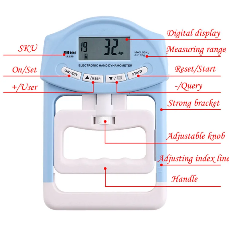 Measuring & Layout Tools Power, Garden & Hand Tools Dynamometers OhhGo