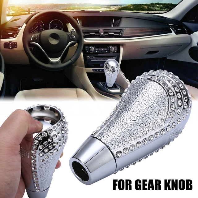 2019 New Arrival Rhinestone Crystal Style Manual Automatic Gear Shift Knob Shifter Gear Knob