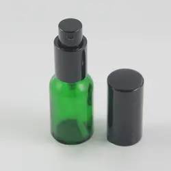Распродажа хорошо распылитель для ароматизотора дорожный 15 мл стеклянная бутылка Косметическая упаковка черный алюминиевый насос