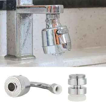 

360 Degrees Universal Faucet Water Tap Nozzle Splash Filter Kitchen Bathroom Faucet 360 Rotate Water Saving Nozzle Filter