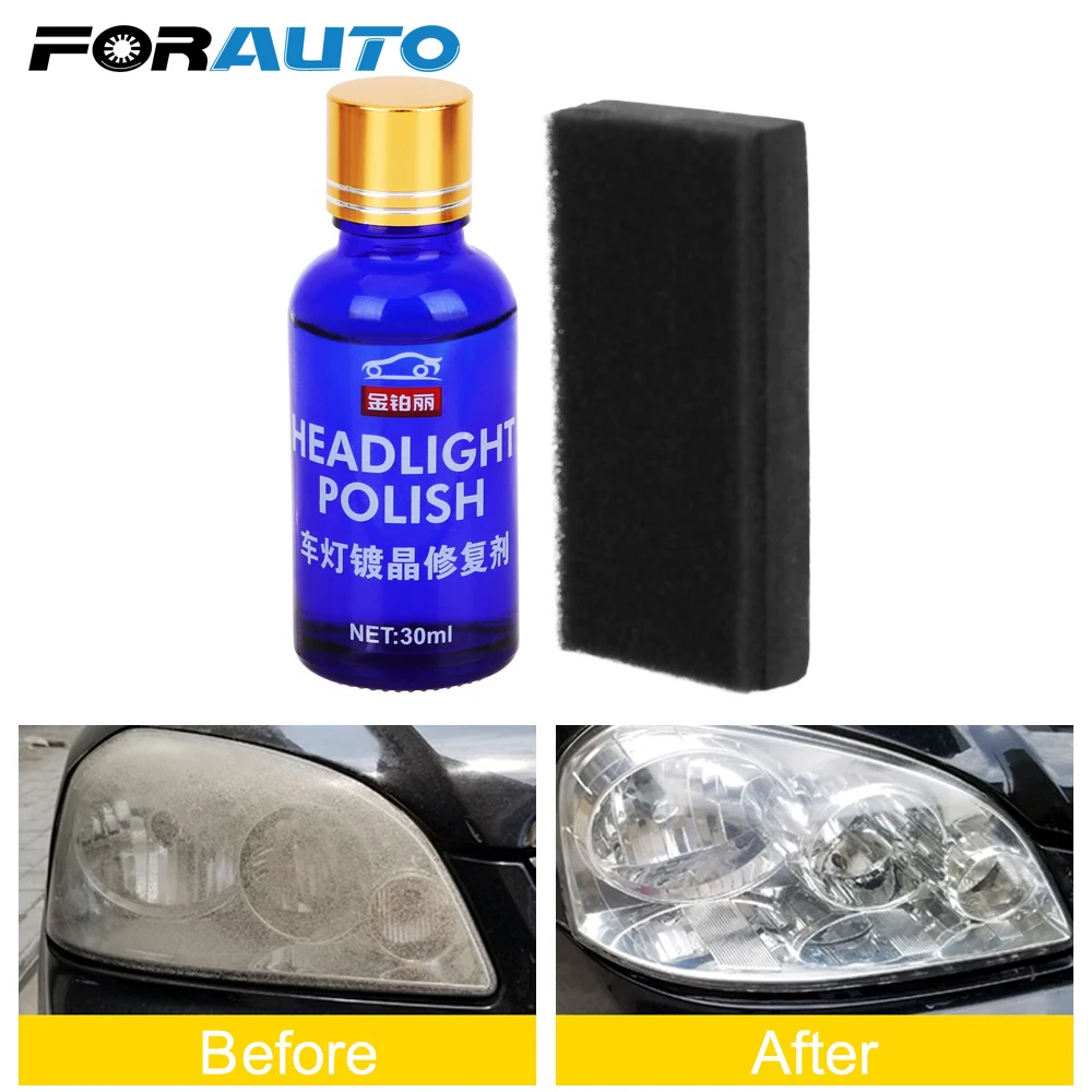 

FORAUTO 30ML Car Repair Coating Solution Repair Kit Anti-scratch Liquid Auto Care Headlight Polishing Oxidation Rearview Coating