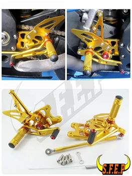 

CNC Adjustable Rearset Foot Pegs Rest Pedal For Suzuki GSXR1000 GSXR 1000 K8 2007-2008