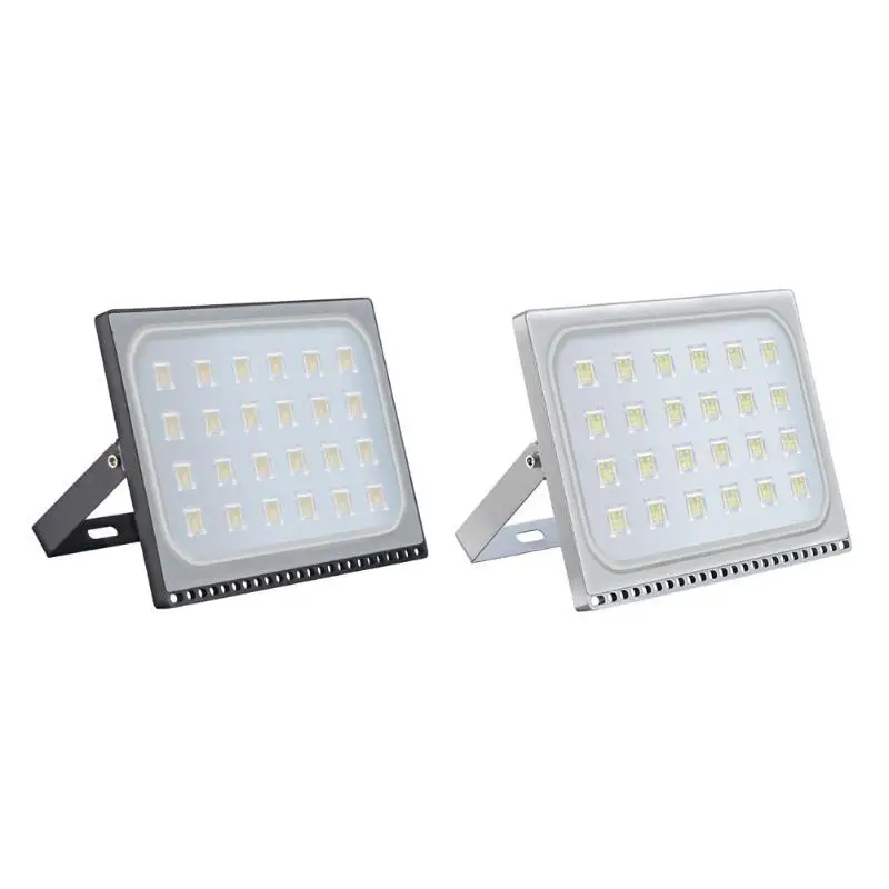 

150/200/300/500W Ultrathin Floodlight AC 110V IP65 144/216/288/432LED Spotlight Outdoor Yard Lamp Aluminum PC SMD Lighting Lamp