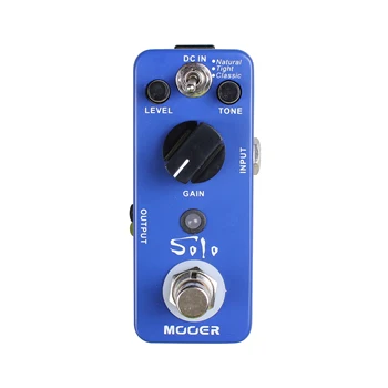 

Mooer Solo Stompbox Distortion Electric Guitar Effects Pedal High-gain Full Metal Shell Dynamic Response True Bypass