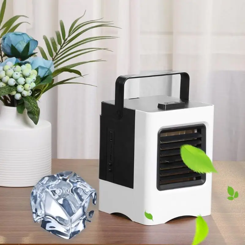 

Portable Mini Air Cooling Purifier Fan USB Desktop Air Cooler Humidifier for Home Office Table Air Conditioner USB or Batterry