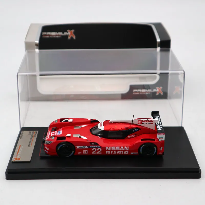 

Premium X 1:43 GT-R LM Nismo#22 Le Mans 2015 Red PRD545J Diecast Models Car Limited Edition Collection Toy car