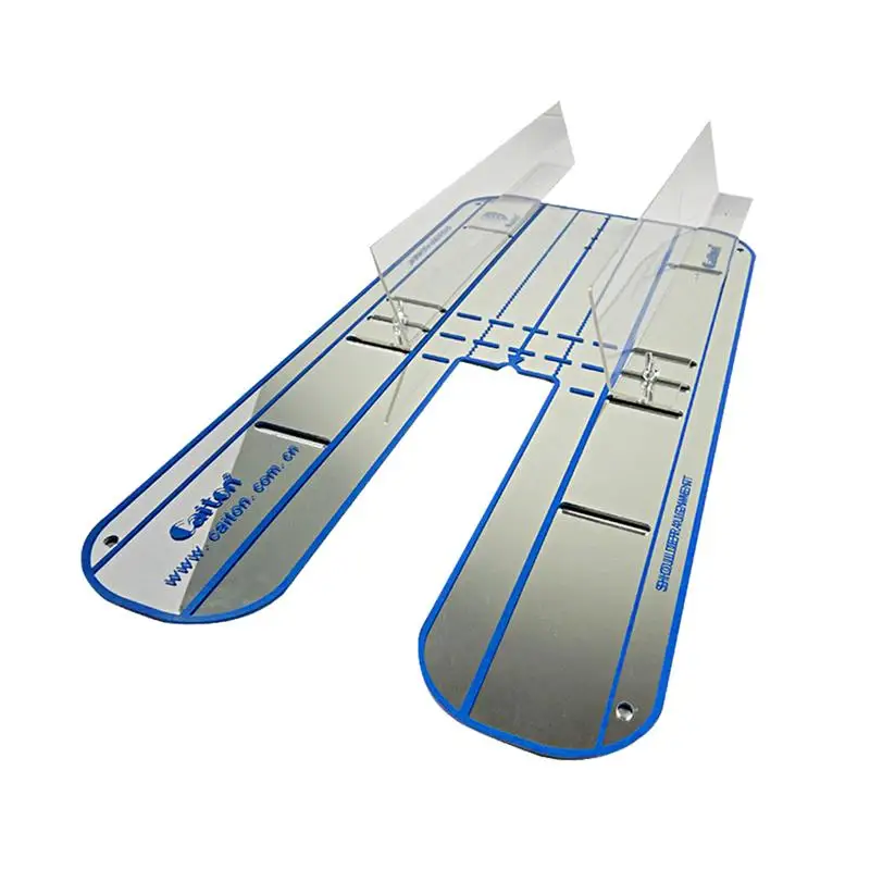 Golf Putting Alignment Mirror Putting Alignment Tool Training Aid to Correct Putting Posture for Golf Beginners and Enthusiasts