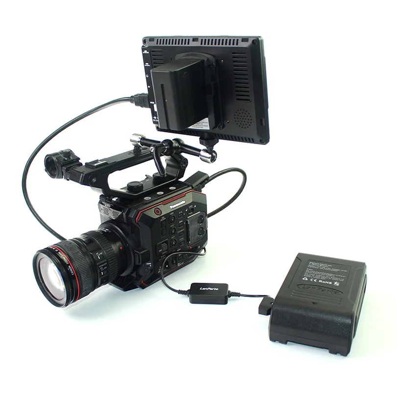 Cabo de Alimentação para Panasonic Eva1 para Sony Lanparte D-tap Regulou Fs7 Fs5 Mark ii 12 v - Image 4