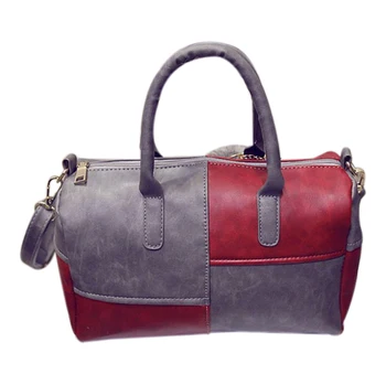 

Women Shoulder Bag Large Tote Bag Women's Quality Leather Handbags for Female Messenger Bag(gray)
