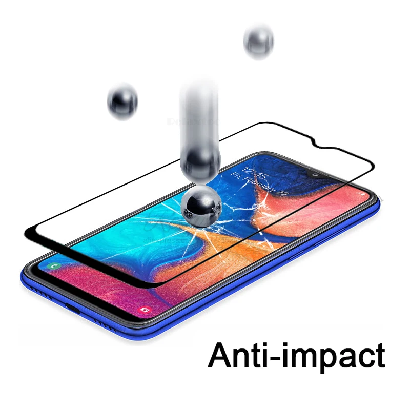 Закаленное стекло с полным покрытием для Samsung Galaxy A20 A205 защитная пленка A 20 SM A205F/DS