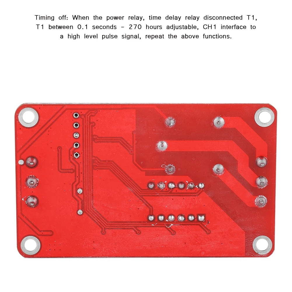 Многофункциональный FRM01 12 В релейный модуль бесконечная петля синхронизации 1 канал самоблокирующийся релейный цикл таймер модуль Автоматизация Задержка петля