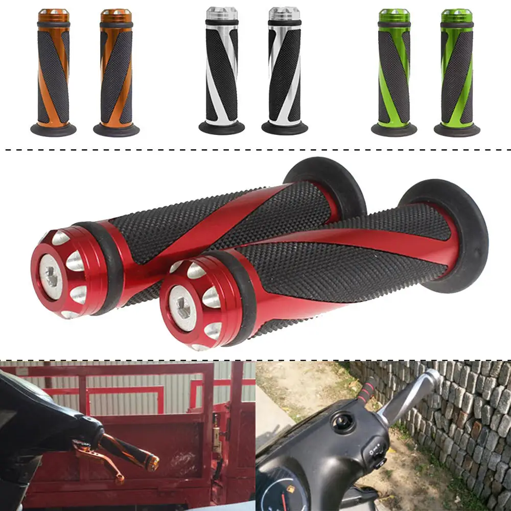 Резиновые аксессуары для мотоциклов, универсальный руль для скутера, мото рога, угловая ручка, резиновый рукав, ручка, Тормозные ручки