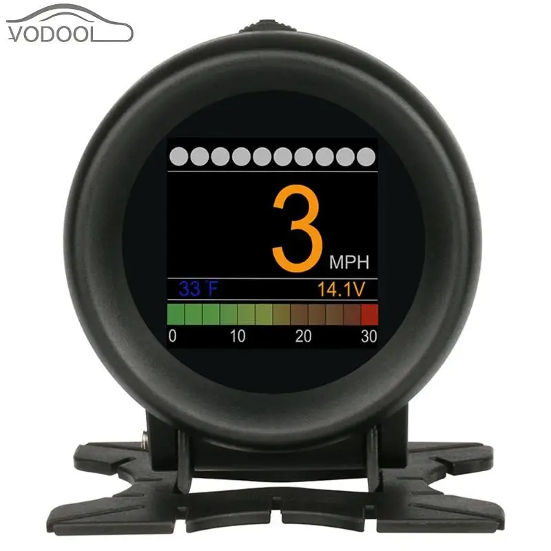 X60 многофункциональный автомобильный БД метр OBD2 HUD Дисплей с высокой скоростью