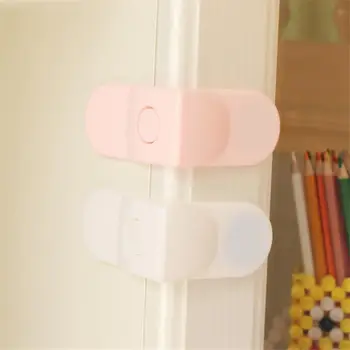 

1pc Plastic Cabinet Lock Child Safety Baby Protection From Children Safe Locks For Refrigerators Baby Security Drawer Latches