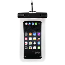 Новая сумка для плавания для мобильного телефона водонепроницаемая сумка для iphone 6plus 7 8 huawei все модели 6,4 дюймов универсальная с шнурком