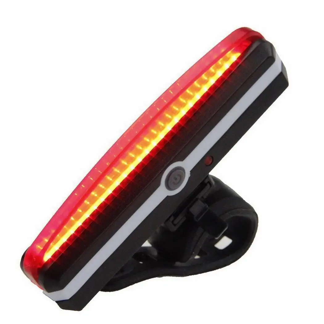 Discount Rear Bicycle Light Bike Headlight 1200mAH LED Outdoor Tail Travel Lamp 3 4 Rechargeable Hours 3 7 Charge etc Front USB 5