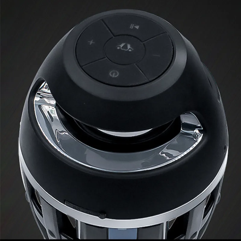DOITOP Portable LED 5W Mini Bluetooth Stero Speaker HiFi Sound Waterproof Loudspeaker For Smart Device With Bluetooth 4.0 +