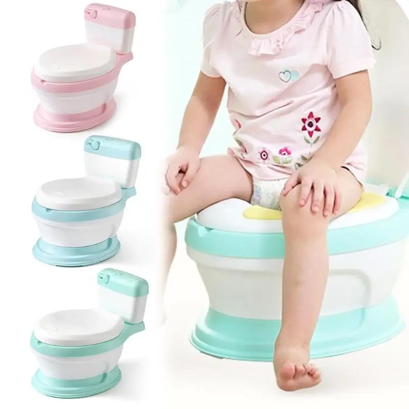 

Baby Toilet Training Seat Portable Children Potty Chair Cute Urinal Pot Baby Care Child Toilet Seat Training
