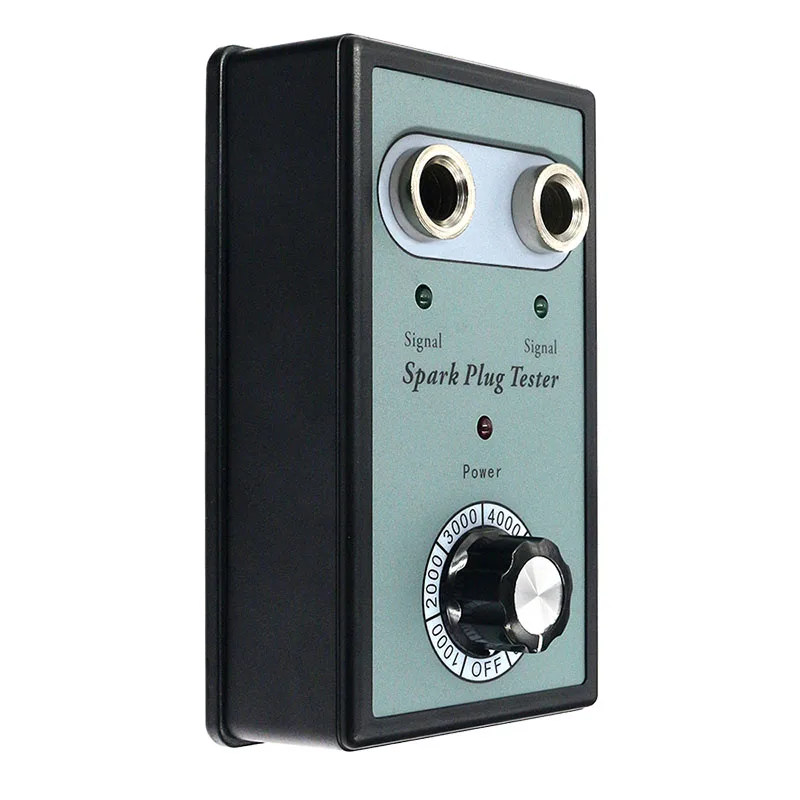 Adjustable Dual Hole Sparking Plug Tester Spark Detector Car Motorcycle Ignition Coil Checker spark plug tester