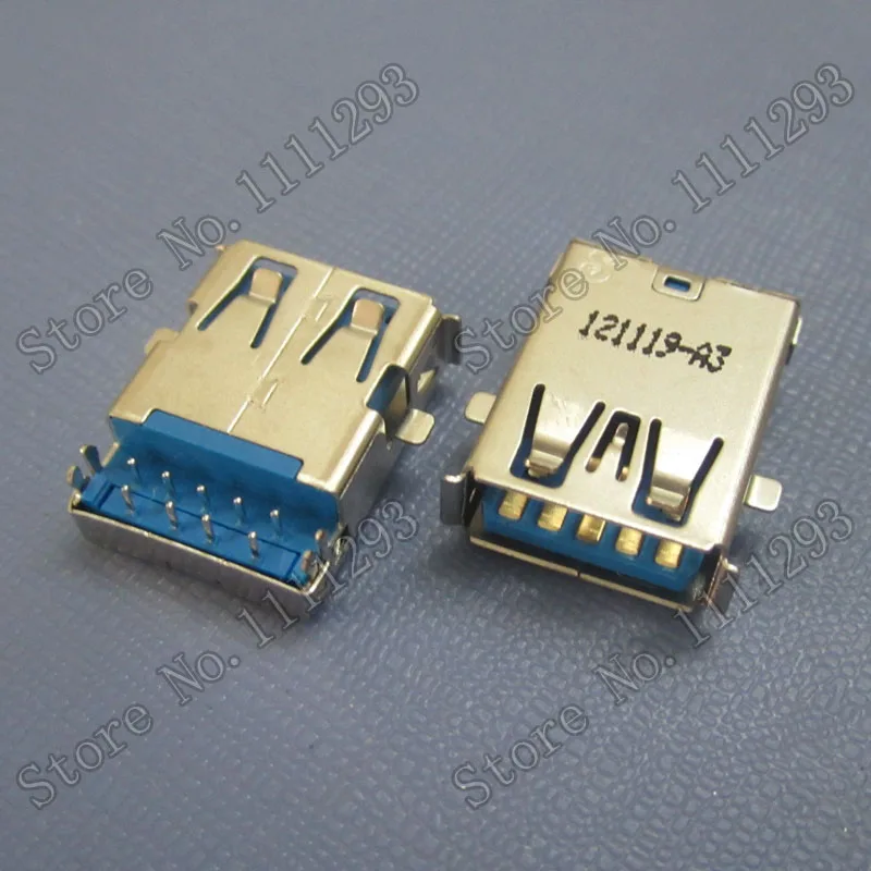 Разъем USB 10 шт./лот 3 0 для Asus K43SD A53SV K53SD K53SV K54C N53SN N53SV K54LY X54HR K54HR X54H U56E USB3.0 порт |