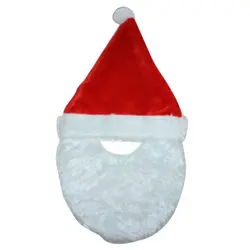 Рождество Санта шляпу с бородой рождественские украшения