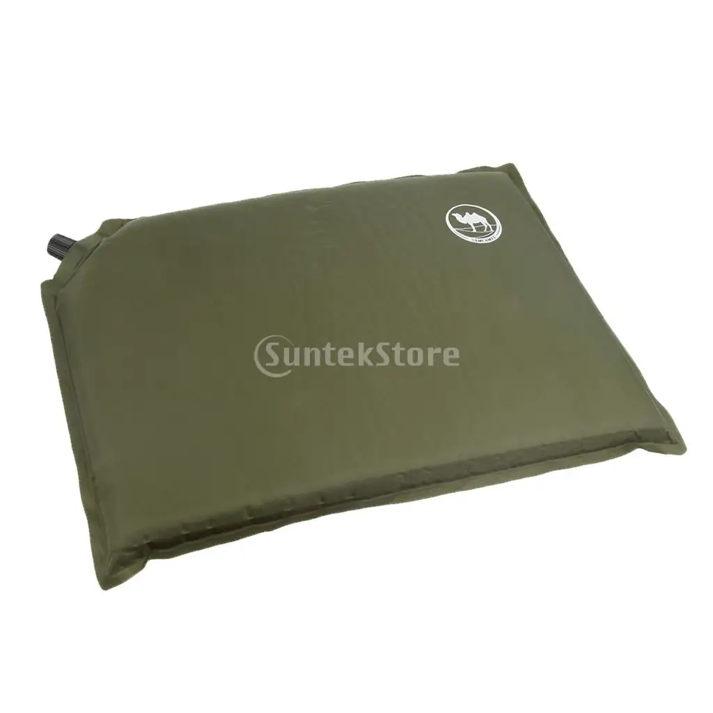 Self-Inflating Seat Cushion Portable Camping Picnic Garden Mat Storage Bag