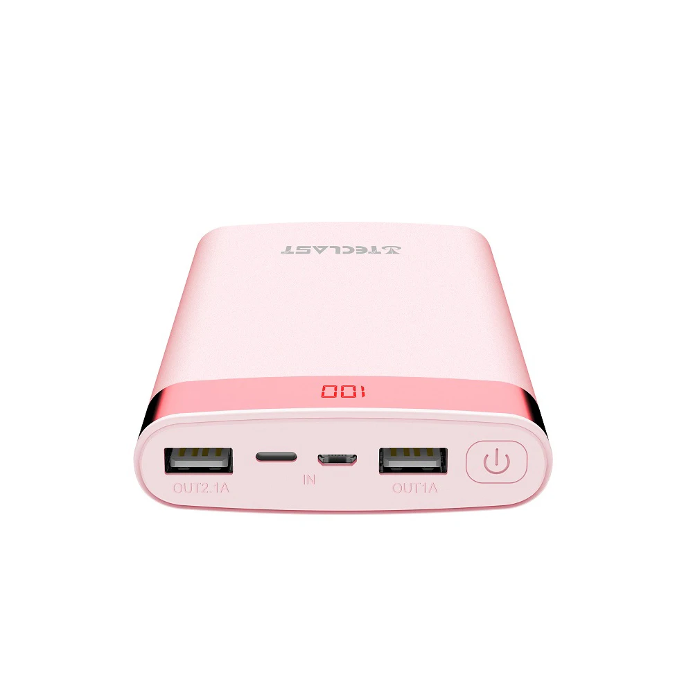 Teclast T200CF 20000 мАч Мобильный Внешний аккумулятор Dual USB Micro USB/8 Pin портов 2.1A Быстрая