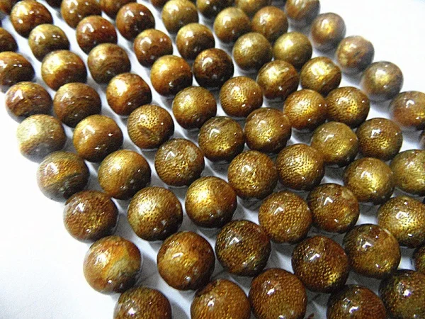 

Beautiful of 6mm Round Natural Golden Coral Beads Approx 65Pcs