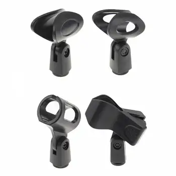 

500 PCS Flexible Spring-loaded Microphone Clips For Handheld Transmitters Fit Pencil Type Recording Microphone Rode