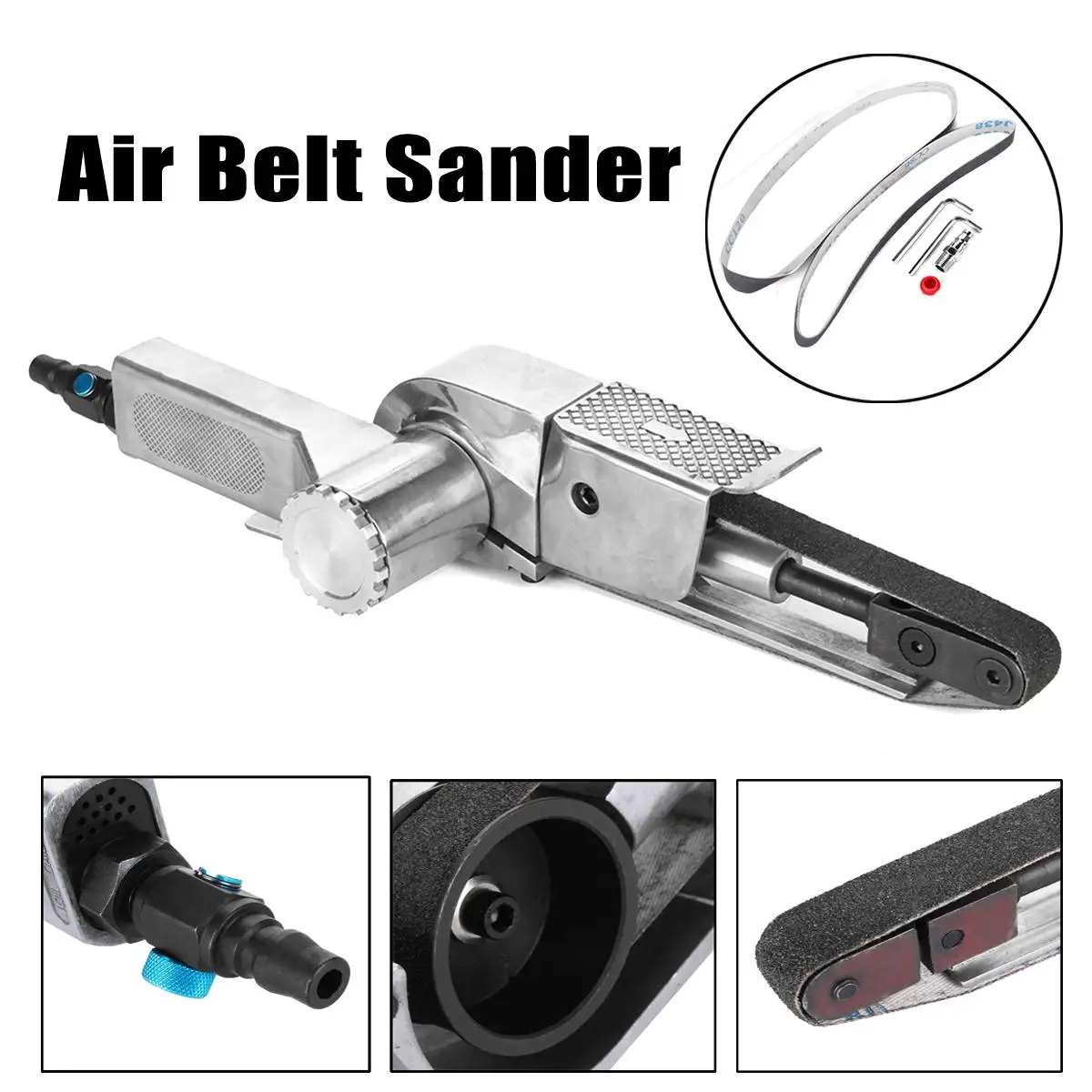 

High Quality Premium Air Belt Sander Sanding for Buffing Assorted Vehicle Car Pneumatic Tools 20mmx520mm