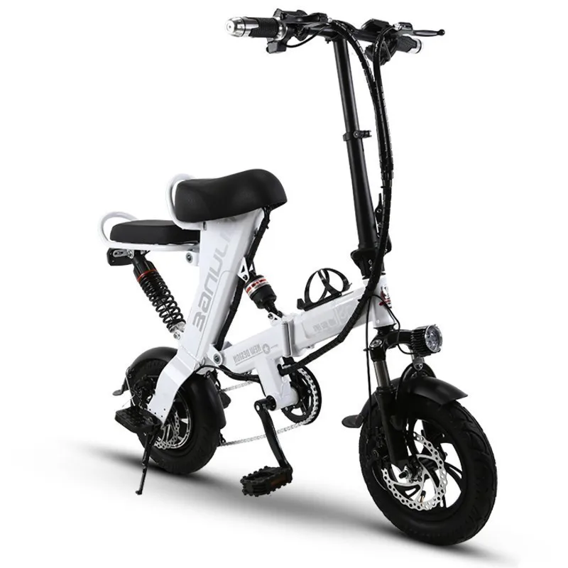 

Double shock absorption double disc brakes detachable rear seat three-speed adjustable folding parent-child lithium battery