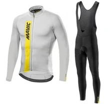 Весенняя одежда для велоспорта Ropa Ciclismo Hombre MTB с длинным рукавом Pro Team Mavic, комплект из Джерси для велоспорта, мужской костюм для триатлона