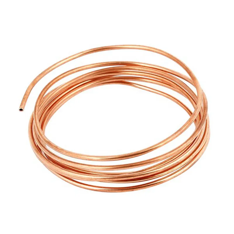 

2M 6Ft Long Copper Cooling Spiral Copper Tube Delicate Soft Copper Cable Wire