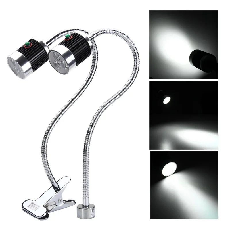 

Portable Sewing Machine LED Light 6W LED Magnetic Mounting Base Gooseneck Lamp CNC Machine LED Light Work Light Work Table Lamp